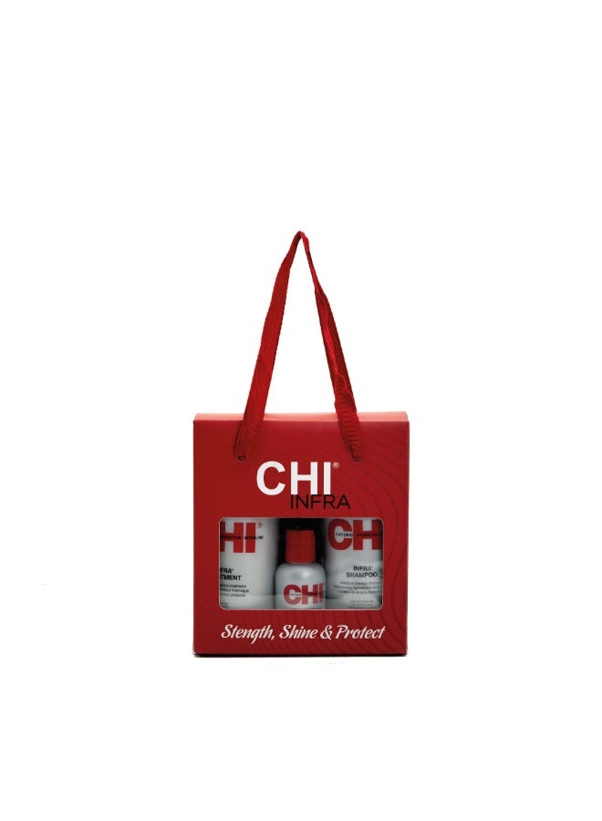 تشي مجموعة عناية الانفرا (شامبو وبلسم وسيرم ) - Image 1